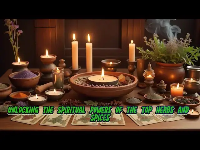 Video thumbnail for Unlocking the Spiritual Powers of the Top Herbs and Spices [2024]