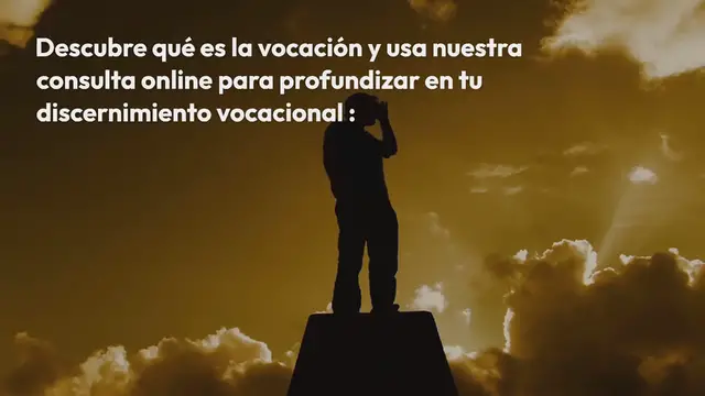 Video thumbnail for ¿Qué es la vocación?