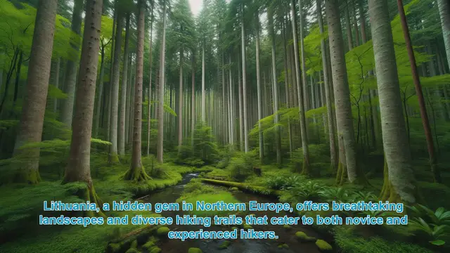 Video thumbnail for Discover Lithuania's Top 10 Hiking Destinations