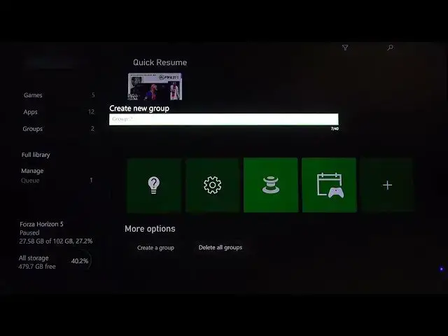 Video thumbnail for How to Group Apps into Folders on XBOX Series X - Create Folders on Microsoft Xbox