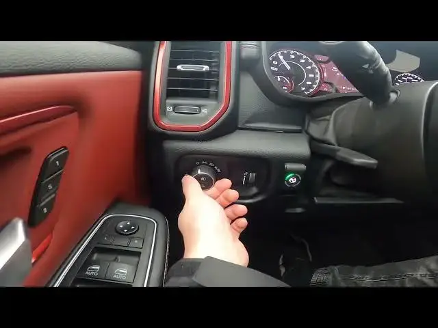 'Video thumbnail for How to Enable or Disable Front Anti-Fog Lights in Dodge RAM REBEL 1500 II ( 2019 - now )'