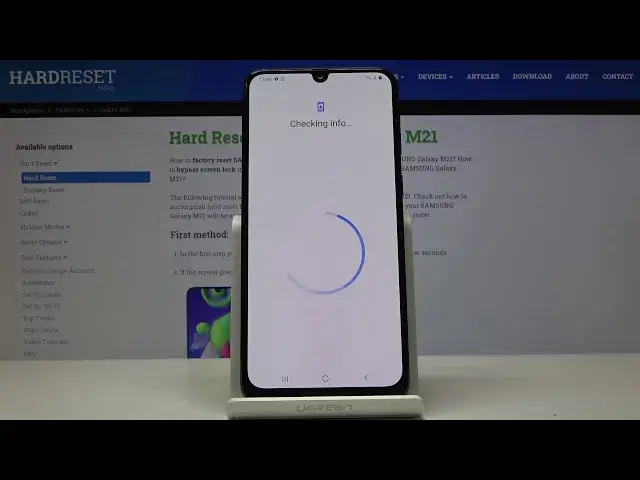 'Video thumbnail for How to Remove Googgle Account on SAMSUNG Galxy M21 - Add Google User'