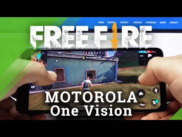 'Video thumbnail for Garena Free Fire on MOTOROLA One Vision – FPS Checkup / Game Test'