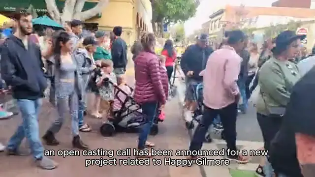 Video thumbnail for happy gilmore open casting call