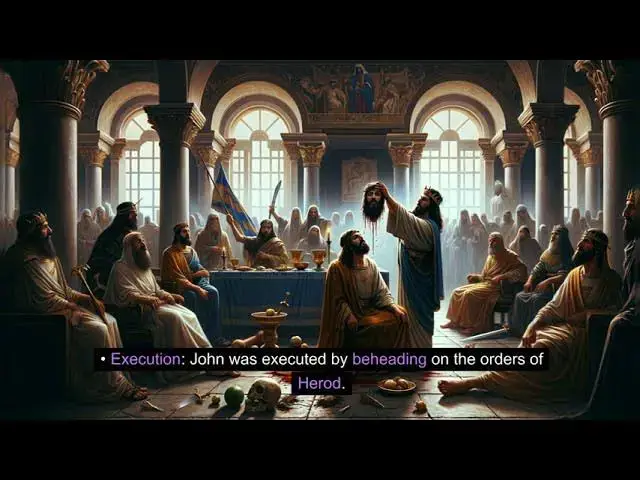Video thumbnail for How John the Baptist Died