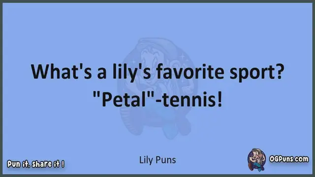 Video thumbnail for Lily - Jokes, Puns, Wordplays, and Laughter