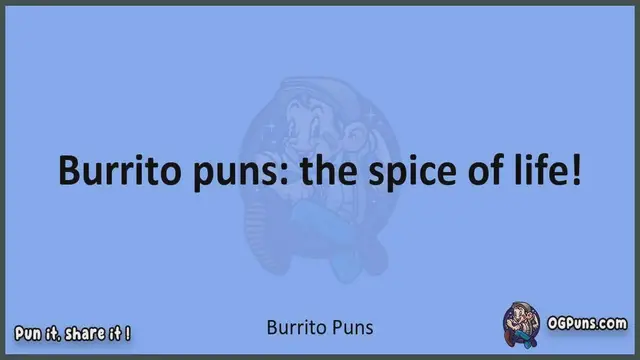 Video thumbnail for Burrito - Jokes, Puns, Wordplays, and Laughter