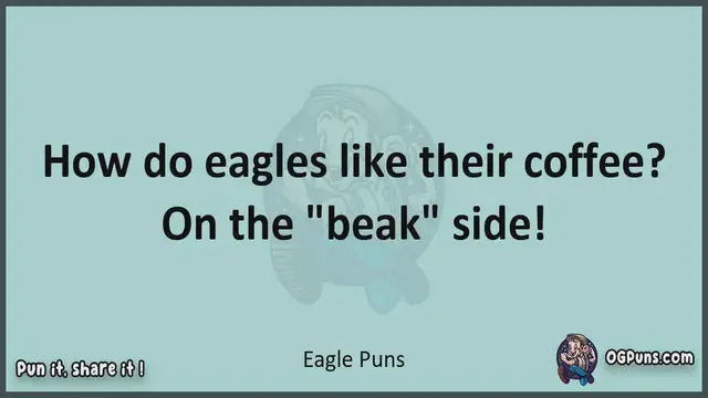 Video thumbnail for Eagle - Jokes, Puns, Wordplays, and Laughter
