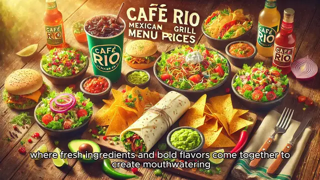 Video thumbnail for Café Rio Mexican Grill Menu