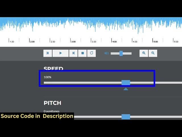 Video thumbnail for Build a Audacity Clone Audio Speed & Pitch Editor in Browser Using Wavesurfer.js Library in Javascri