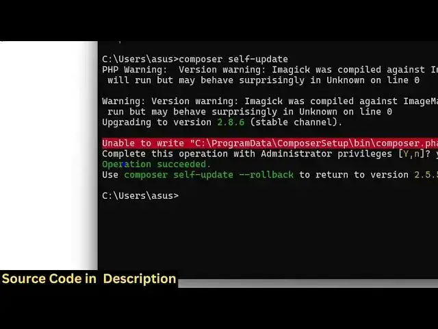 Video thumbnail for Composer CLI Command Tutorial to Update to the Latest Version in Terminal Instantly WORKING 100%