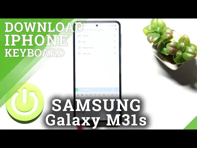 'Video thumbnail for How to Install iPhone Keyboard on SAMSUNG Galaxy M31s // Green Apple Keyboard App'