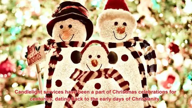Video thumbnail for How Do People Celebrate Christmas With Candlelight Services?