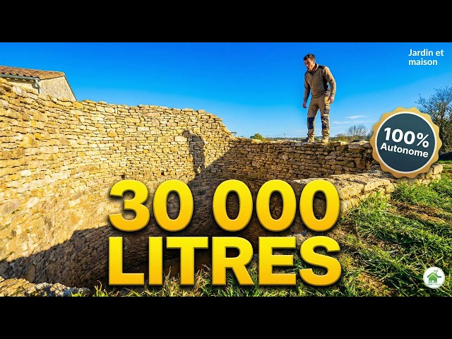 Video thumbnail for Construire sa CITERNE ENTERRÉE de 30 000L (A à Z) 💧 #eau  #tuto  #diy