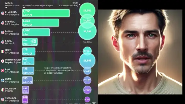 Video thumbnail for World’s 10 Most Powerful Supercomputers (2025)