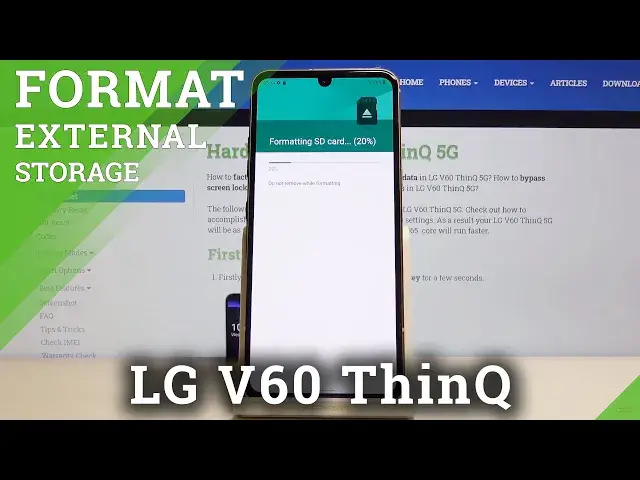Video thumbnail for How to Format SD Card in LG V60 ThinQ – Erase External Storage