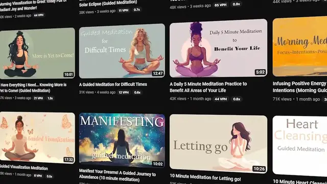 Video thumbnail for How to Create Viral Meditation videos _ YouTube Automation ($512 a Day)