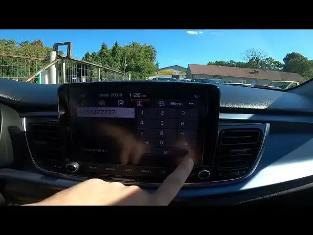 Video thumbnail for How to Make Phone Calls via Bluetooth in Kia Rio IV ( 2017 – now ) | Dial a Number