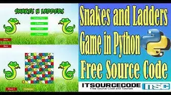 Video thumbnail for Snakes and Ladders Game in Python with Source Code 2020 Free Download