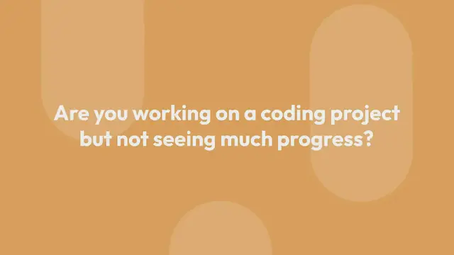 Video thumbnail for How to Finish Your Coding Projects Faster?