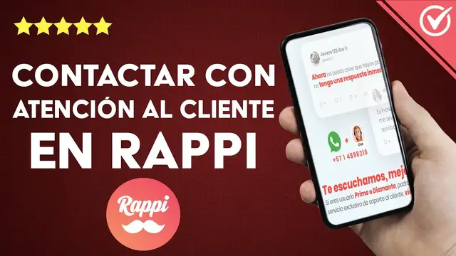 Video thumbnail for ¿Cómo contactar con el servicio al cliente de RAPPI en línea o por teléfono?