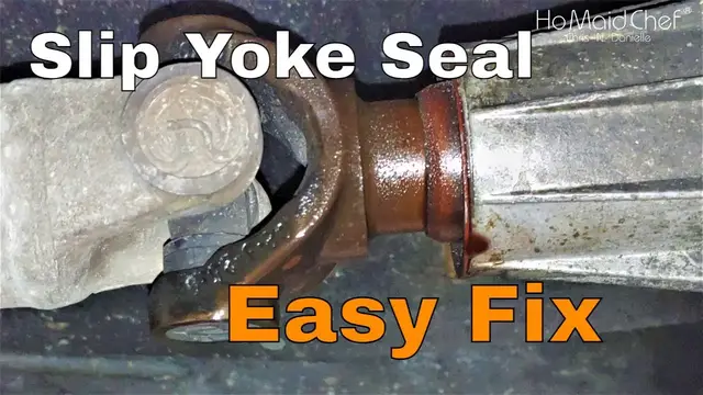 Video thumbnail for Replace  Slip Yoke Seal And Change Transfer Case Oil || Jeep Mods E44