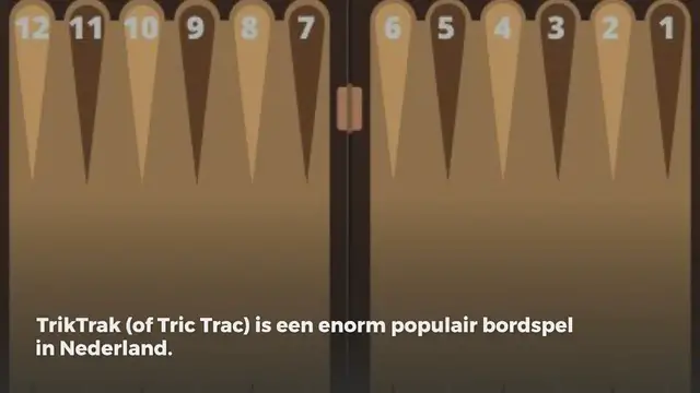 Video thumbnail for TrikTrak Spelregels, Alles over het Hollandse Tric Trac