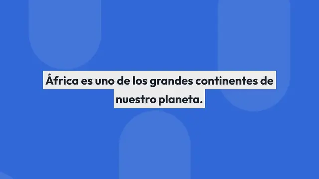 Video thumbnail for Mapa de África para colorear