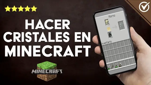 Video thumbnail for ¿Cómo hacer cristales dentro de MINECRAFT para colocarlos como ventana?