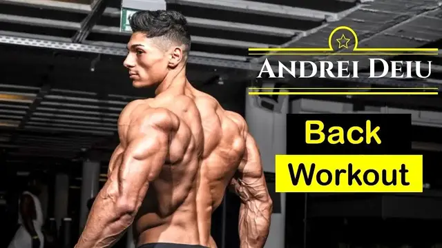 Video thumbnail for Andrei Deiu Back Workout | Build Bigger and Stronger back muscle