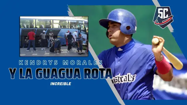 Video thumbnail for Kendrys Morales: Expelotero contó historia de la guagua de Industriales que se rompió