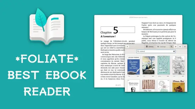 'Video thumbnail for Foliate : An amazing ebook reader for Linux'