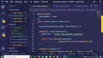 Video thumbnail for Angular 9 HTTP Error Handling Using Pipe,CatchError and ThrowError Full Example