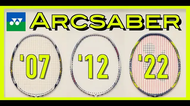 Video thumbnail for What does 3 Generations of Yonex Arcsaber 7 Development Tell Us - ArcFest special