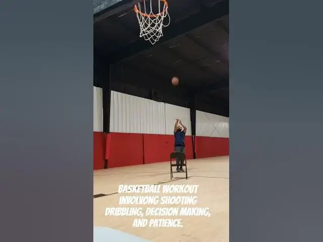 Video thumbnail for Basketball Workout #basketballdrills #basketballshootingtips #bball #hoops #basketball #s4c #nba