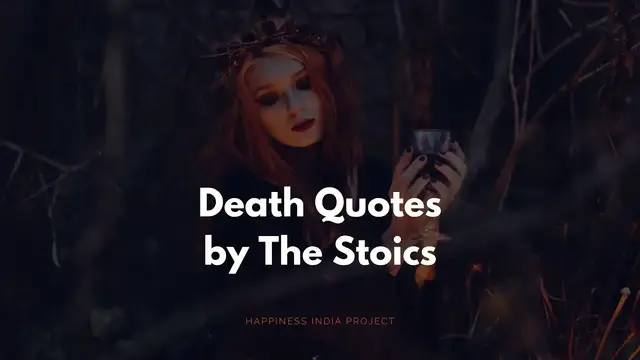 'Video thumbnail for Quotes On Death by The Ancient Stoics'