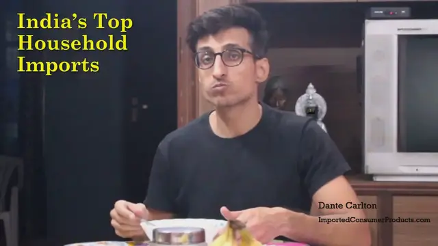 'Video thumbnail for India's Top Household Imports'