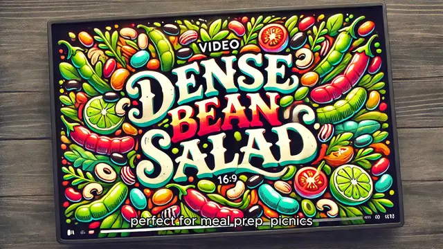 Video thumbnail for Dense Bean Salad