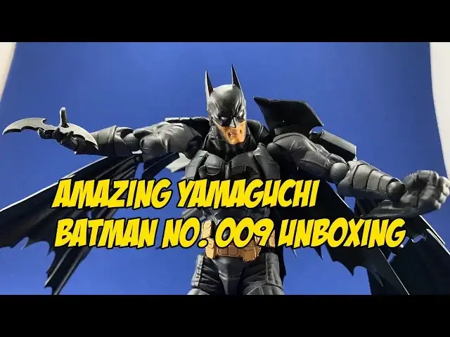 Video thumbnail for Batman No. 009 Amazing Yamaguchi action figure unboxing