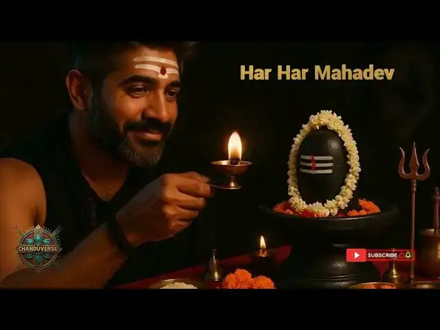 Video thumbnail for Har Har Mahadev | Divine Puja Video | Yaman Raga Bliss 🙏✨