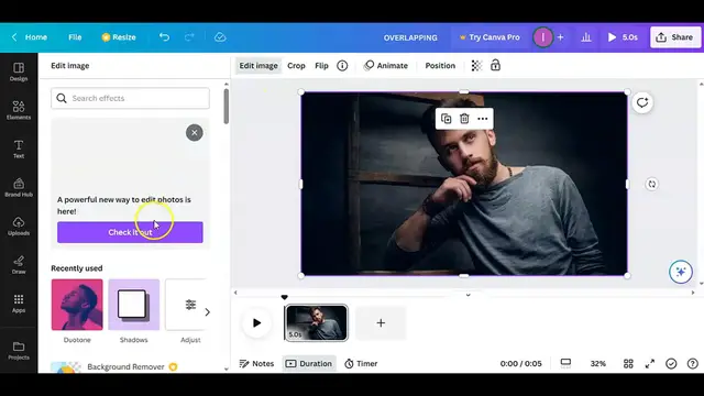 Video thumbnail for how to make duotone effect in canva #easy canva lCanva tutorial