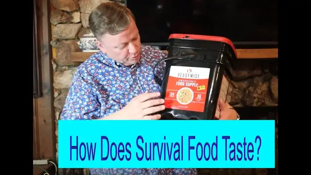 Video thumbnail for We Tasted Readywise Survival Food!