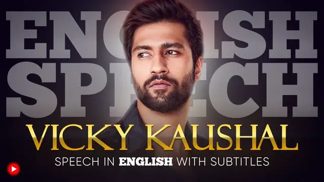 Video thumbnail for ENGLISH SPEECH | VICKY KAUSHAL: From Engineering to Acting (English Subtitles)