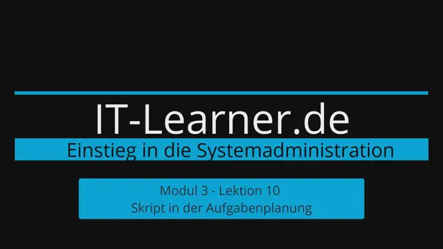 Video thumbnail for M3-L10-Thumbnail-Skript-Aufgabenplanung