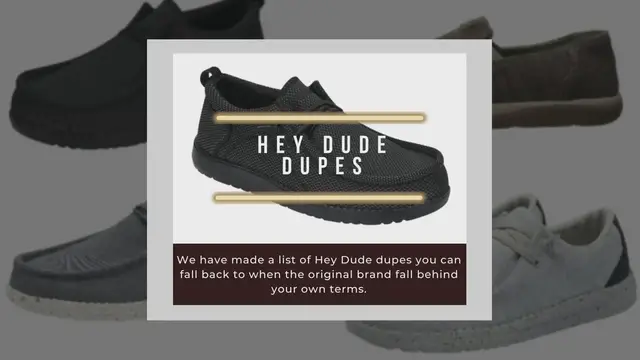 Video thumbnail for Hey Dude Dupes - Shoehabour.com