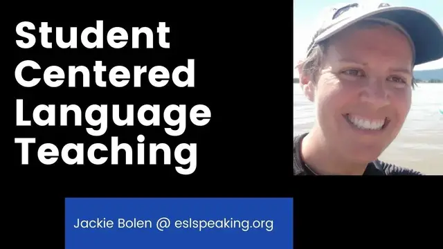 Video thumbnail for Student Centered Language Teaching: Find out how to Make ESL/ESL Classes More Student Centred.