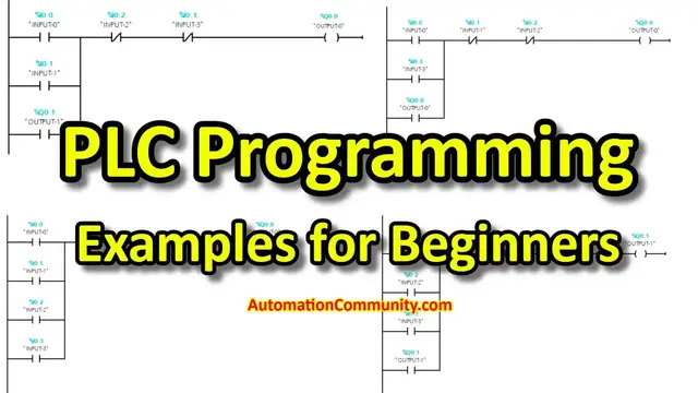 Video thumbnail for PLC Programming Examples for Beginners - Holding and Latching