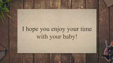 'Video thumbnail for What to Write to Someone Going on Maternity Leave'