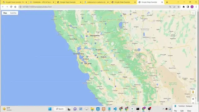 Video thumbnail for Javascript Distance Matrix API Project to Calculate Distance Between Two Markers in Google Maps