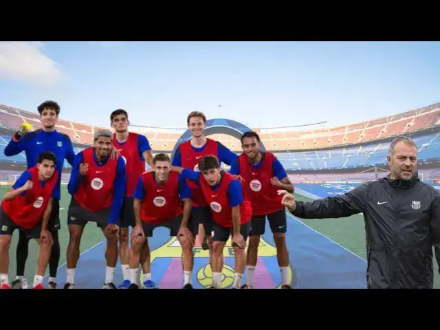 Video thumbnail for ÚLTIMOS ENTRENAMIENTOS DEL BARÇA ANTES DE LA FINAL #fcbarcelona #carpetasblaugranas #futbol